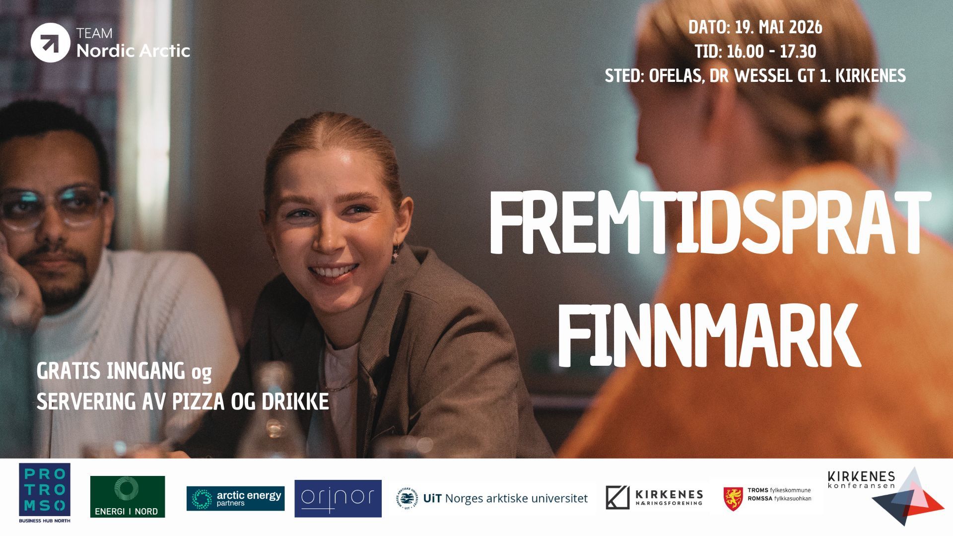 Kirkeneskonferansen UNG: Fremtidsprat Finnmark